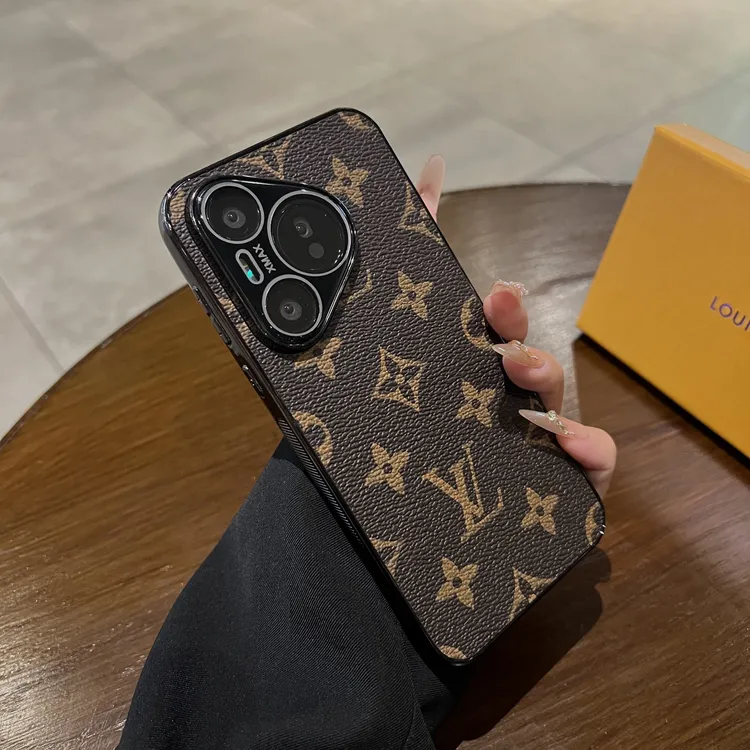 网红适用华为Pura70Pro手机壳P60全包镜头膜p50老花防摔Ultra皮质