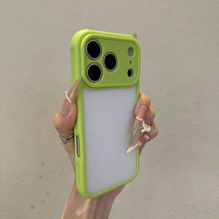 半透明磨砂硅胶适用苹果17promax手机壳iPhone16全包15简约14防摔