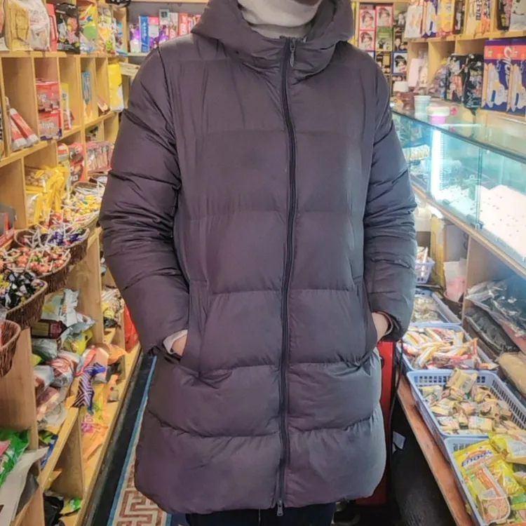 常规款连帽拉链长款中长款女装时尚女款加厚