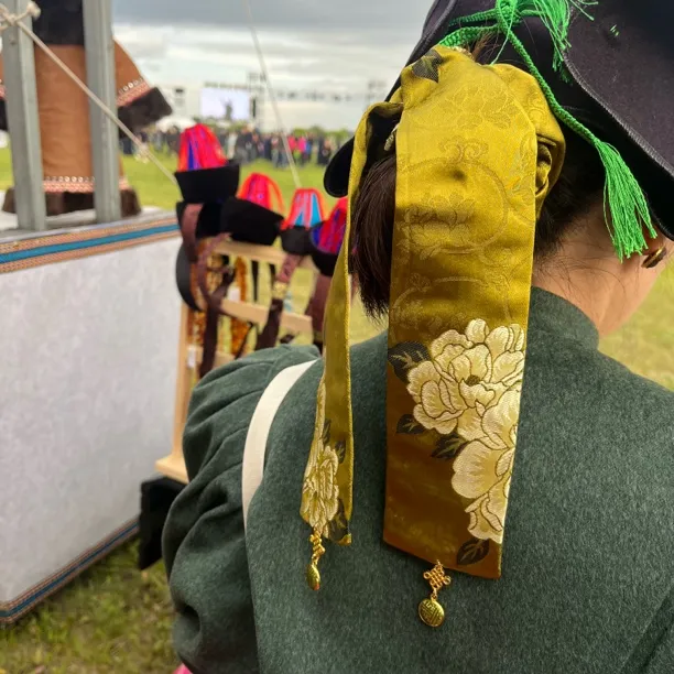 【朵玛】原创纯手工锦缎时尚头花