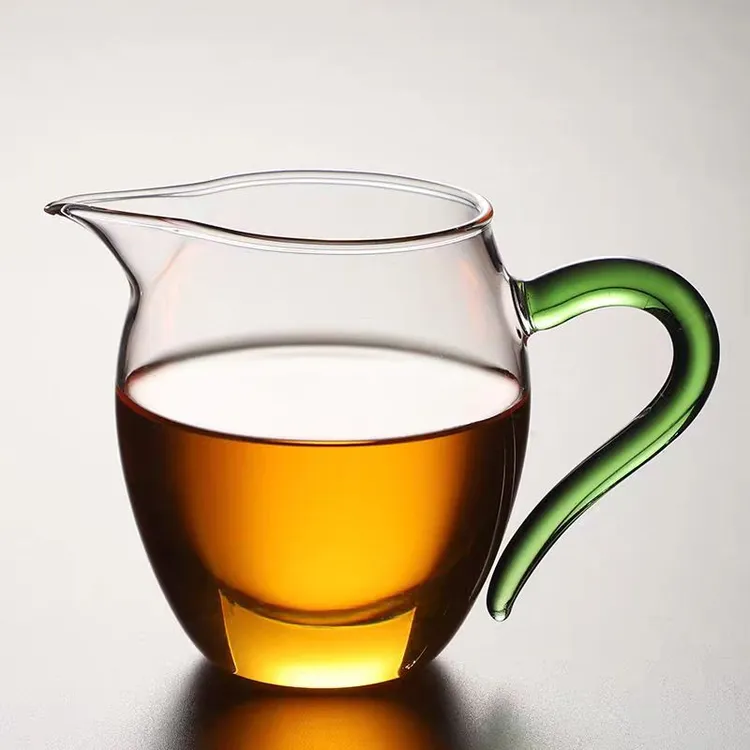 玻璃公道杯耐高温耐热防烫茶具高档器具泡茶专用网红款侘寂风茶器