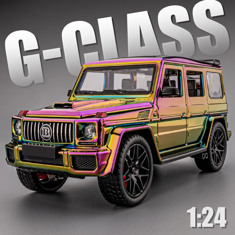 奔驰大G车模型仿真合金G63巴博斯越野车玩具车男孩收藏摆件礼物