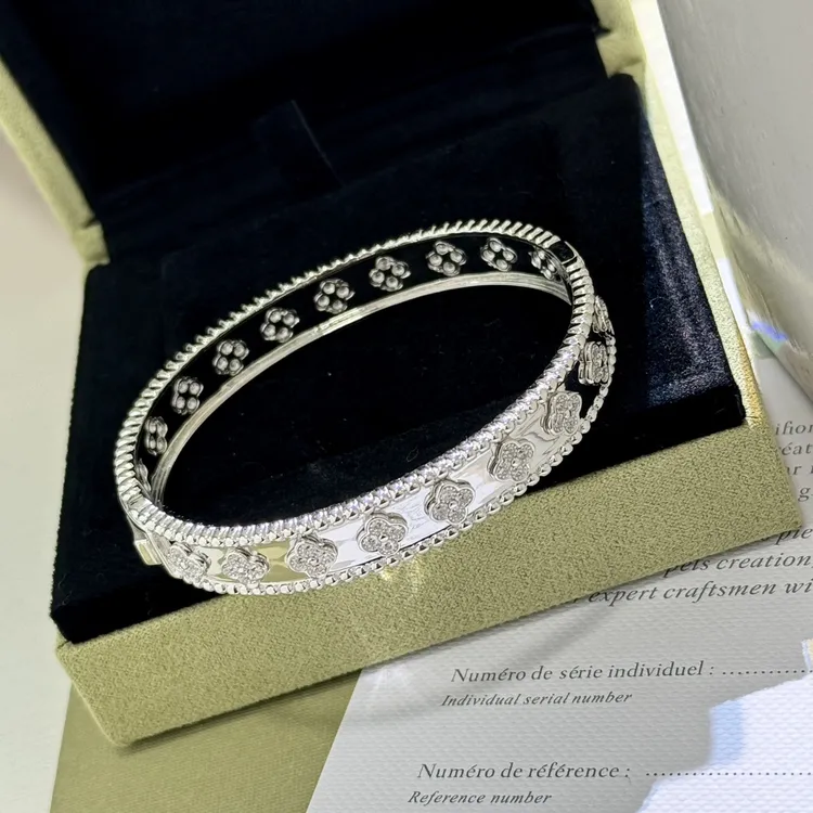 925银手镯 高版本宽版万花筒手镯气质小众首饰氛围感小饰品