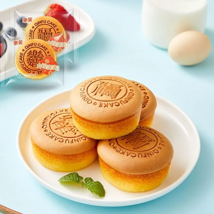 亲芙奶香牛乳纯鸡蛋糕零食面包速食营养早餐糕点食品点心整箱批发