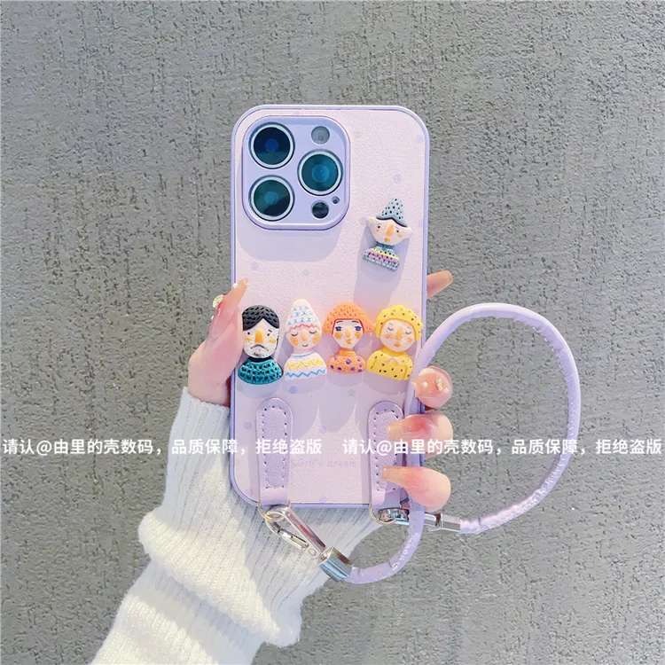 金属漆皮纹适用苹果17/iPhone/华为荣耀/OPPO/VIVO/小米/手机壳潮