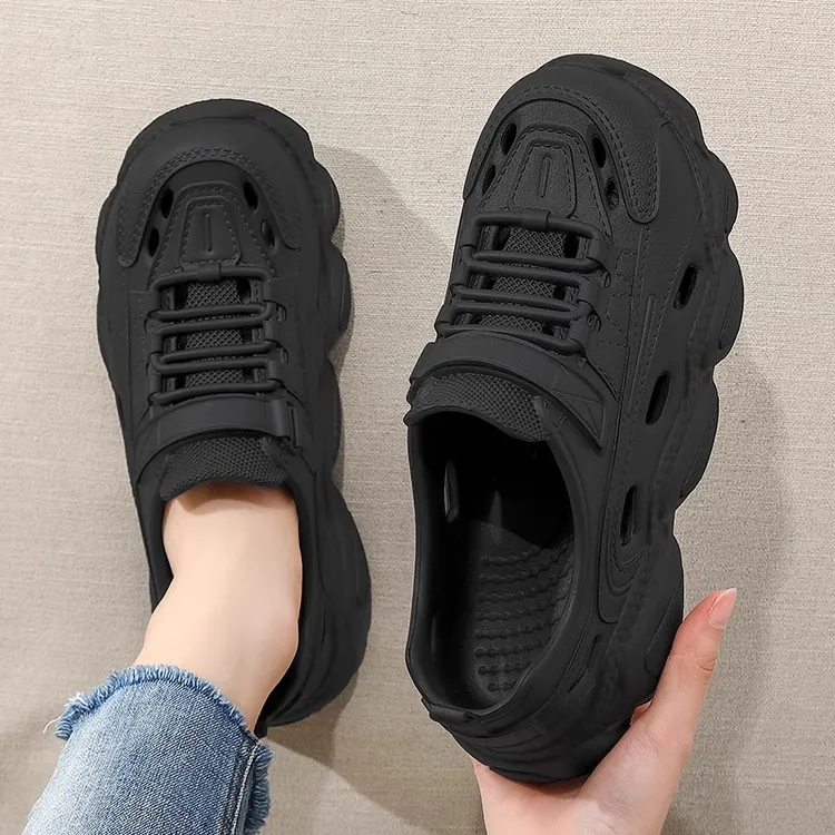 凉拖鞋男士外穿拖鞋夏季户外凉鞋男款洞洞鞋厚底夏季防滑防臭拖鞋