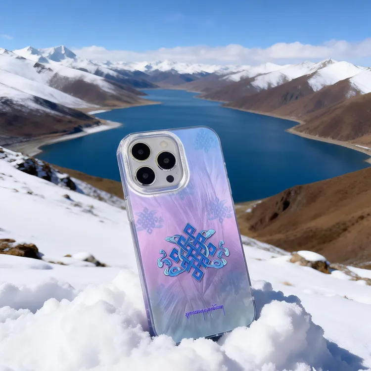 【吉祥巴扎】 创意新藏式 网红羽纱壳