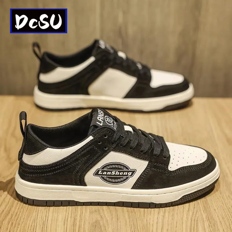 【香港DcSU&Shoes官方正品】男鞋2024新款透气潮流百搭运动休闲板鞋