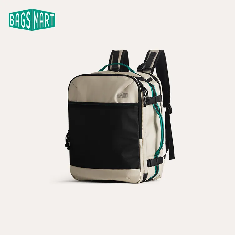 BAGSMART双肩包男士大容量出差旅行户外通勤电脑背包女防水智行仓