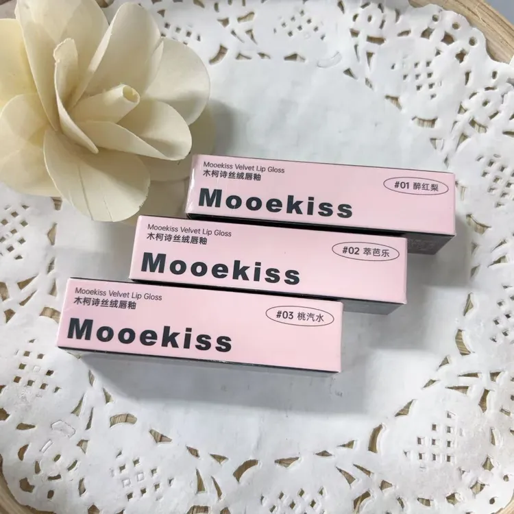 Mooekiss/木柯诗唇釉显白口红女秋冬小众品牌正品唇彩不易沾杯