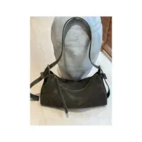 【大C严选】北欧单！老钱丝光反绒牛皮Hobo包~单肩斜挎两用