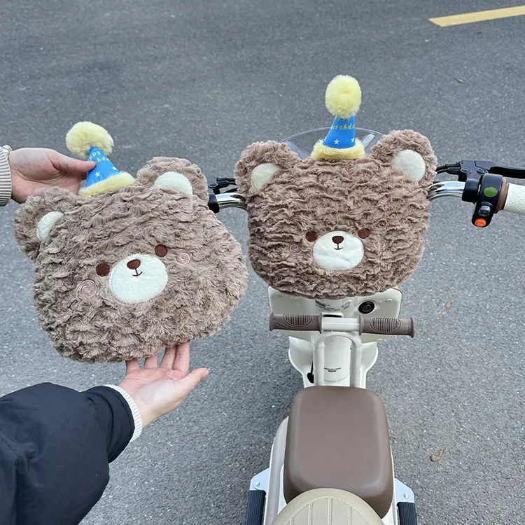 电动车防撞头宝宝前置保护垫电瓶车儿童安全座椅可爱卡通防撞神器