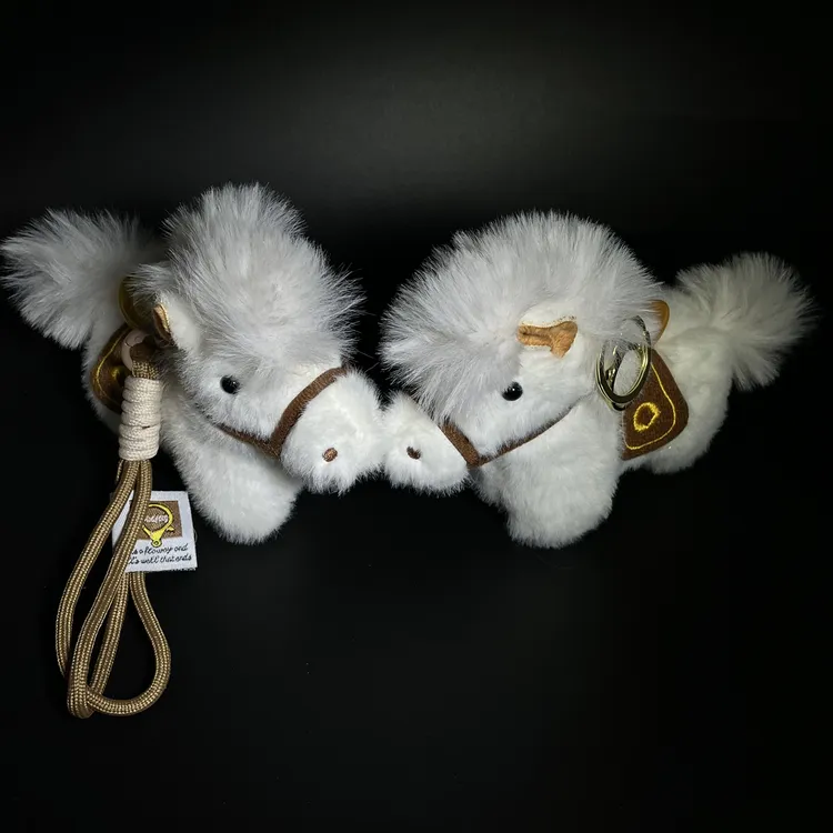 河北发货马上有钱元宝毛绒玩偶公仔吉祥物车挂钥匙扣挂绳包挂饰