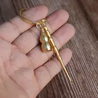 优质葫芦挖耳勺三件套装饰摆件