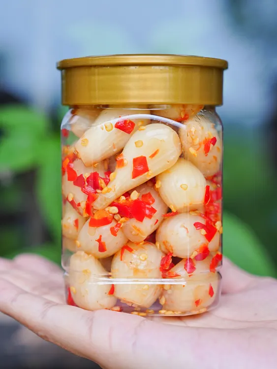 【酸辣剁椒藠头】湖南剁椒藠头脆酸辣下饭香辣脆剁椒藠头下饭菜