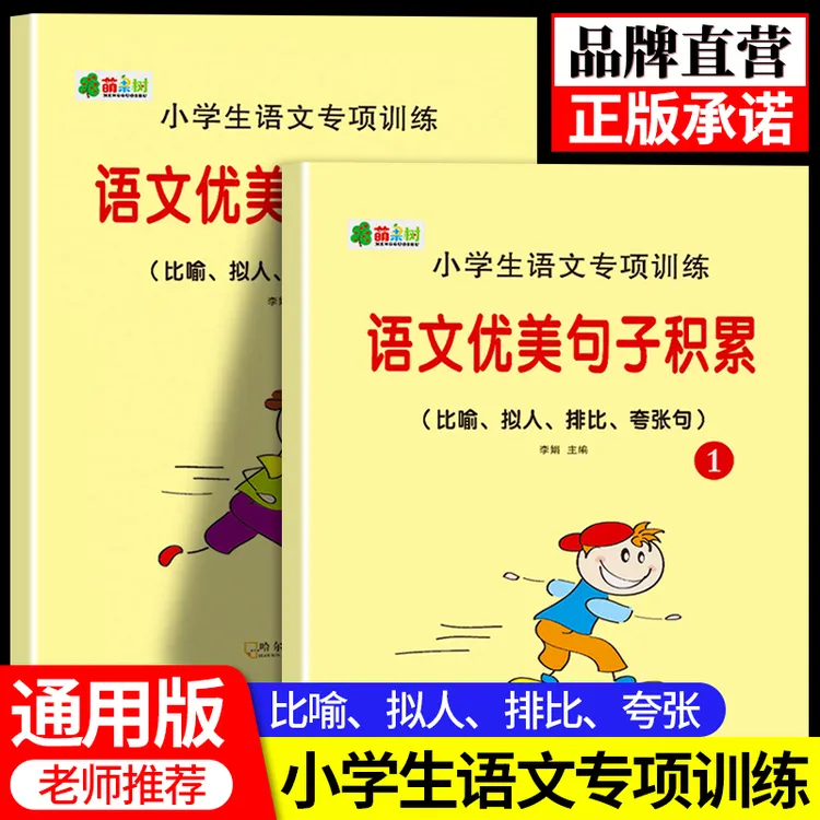 【作文金句】优美句子积累大全小学语文素材句子写作方法与技巧书籍