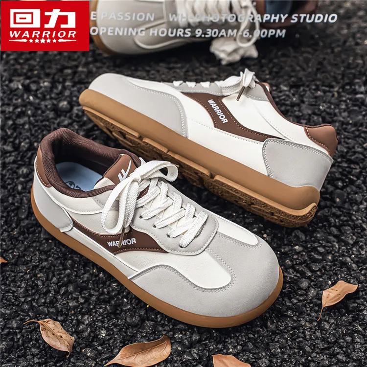 回力宽头男鞋德训鞋男2025秋季新款板鞋百搭男鞋舒适休闲宽楦鞋子