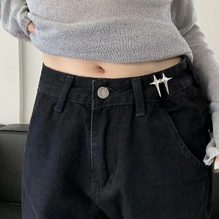 裤子大了改小扣子裤腰收紧神器牛仔裤收腰扣腰围裤腿裙子固定纽扣