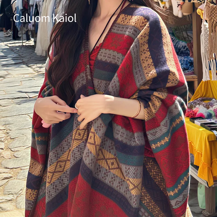 Caluom Kaiol品牌2025新款女神围巾时尚潮流百搭围脖保暖空调披肩