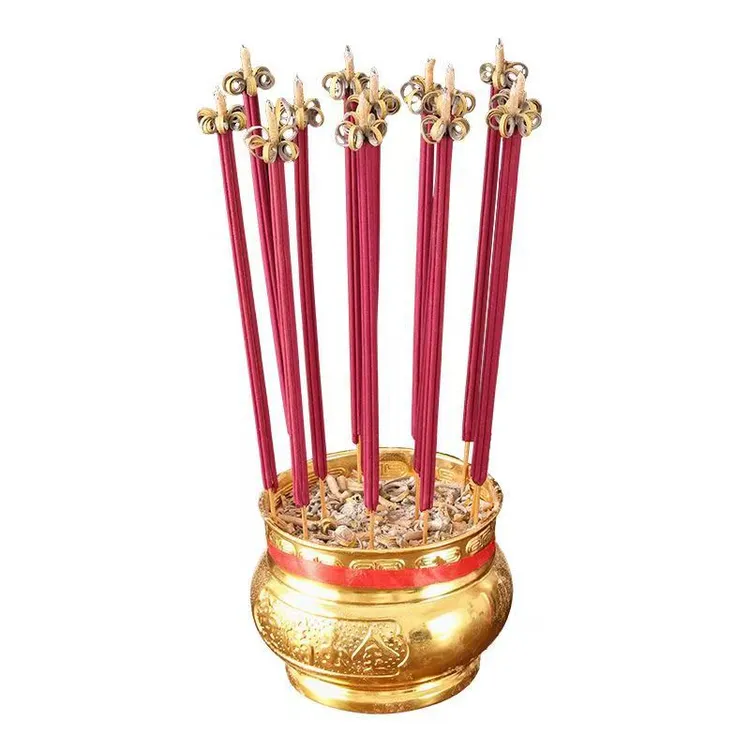 无烟檀香开花香卷钱香财神香无烟檀香佛香室内竹签香花开富贵香