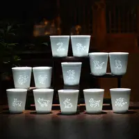 【府前】十二生肖玲珑茶杯1个