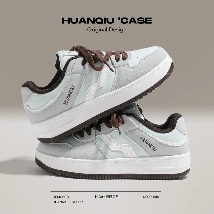 环球厚底增高小白鞋女设计感小众2025新款校园风秋季休闲板鞋女鞋