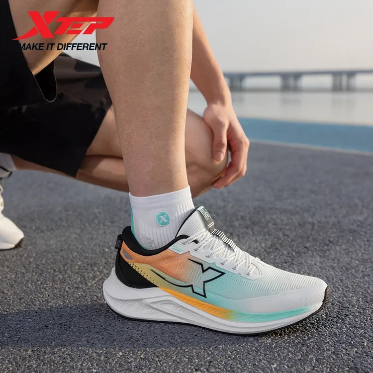 特步【坦程2.0LITE】男跑鞋25新款减震轻便舒适休闲运动跑步鞋女鞋