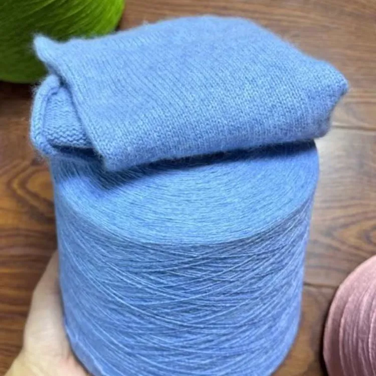 [小豆精品]手编机织山羊绒  星空羊绒手工柔软亲肤编织毛线便携