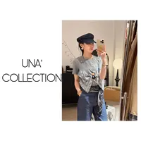 【吉满】欧版假两件丝巾吊带拼接短袖T恤JM2648