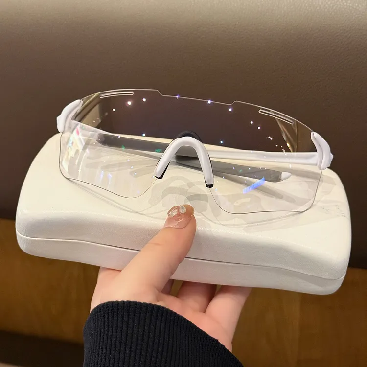 日夜两用变色太阳镜超轻户外运动跑步眼镜男女骑行眼镜防紫外线潮