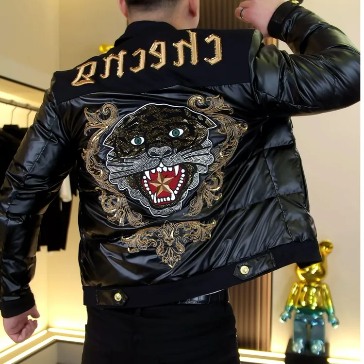 【阿东男装】8750男士冬季高品质时尚潮流羽绒服