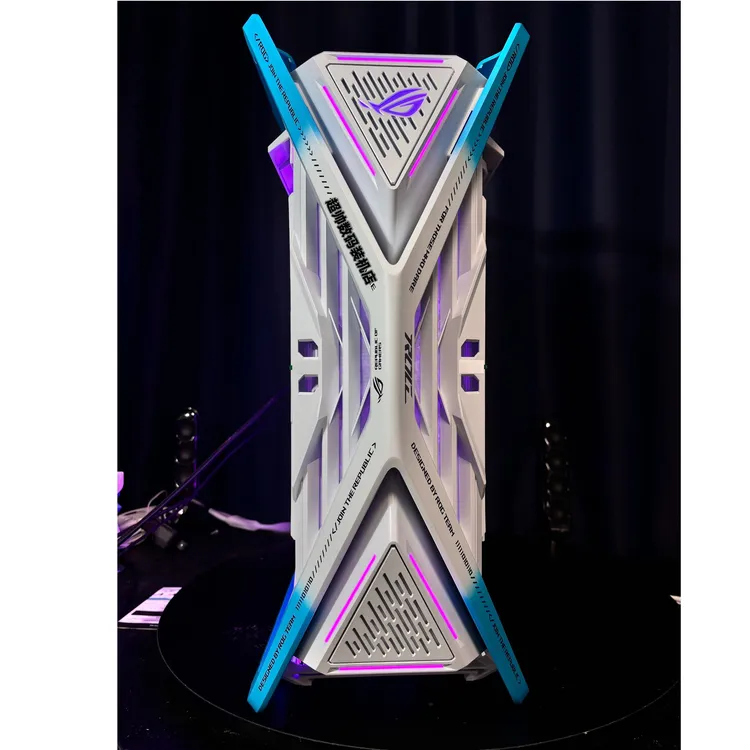 5090ROG纯白吹雪全家桶吃鸡可改配 DIY定制影驰散热游戏白色电竞