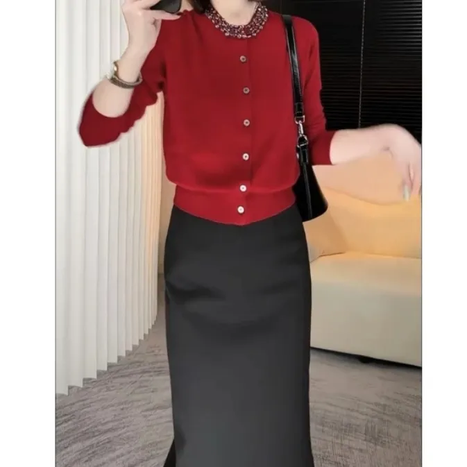 新款时尚洋气百搭精品女装F1172