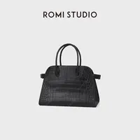 ROMI STUDIO 首饰袋 进口鳄鱼皮哑光皮纹托特手提包 RWCLP37065