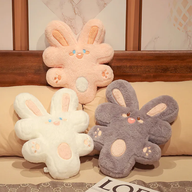 优趣优品大有钱兔毛绒玩具创意抱枕靠垫公仔玩偶装饰生日礼物男女