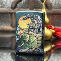 ZIPPO/之宝打火机  真彩玄武常规包银烫印【小飞甄选】DYJ1