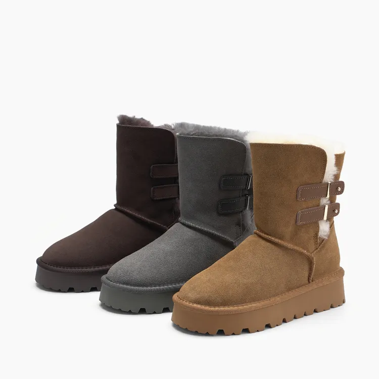 D8955006A北极熊中筒雪地靴