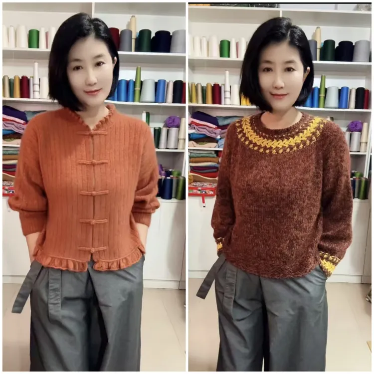 木耳边国风开衫和秋月两款教程