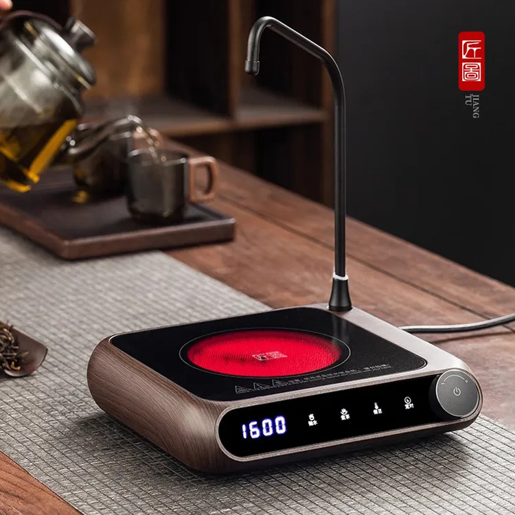 高端自动上水电陶炉煮茶专用家用煮茶器套装煲茶小型煮茶炉25新款