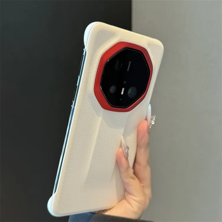 【高品质】适用华为mate70rs非凡大师手机壳真皮无边框散热保护套