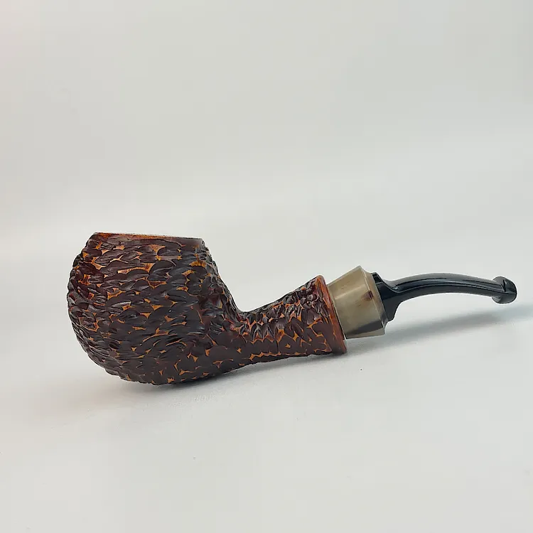 手工雕刻石楠木烟斗老式男士礼物
