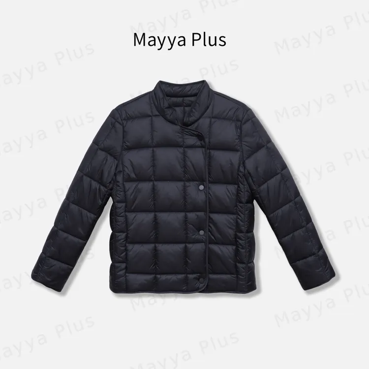 【记忆时空】Mayya Plus麦芽定制气质显瘦毛茸茸棉衣外套女32546631