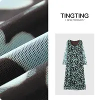 JWT1364长袖时尚宽松印花碎花连衣裙