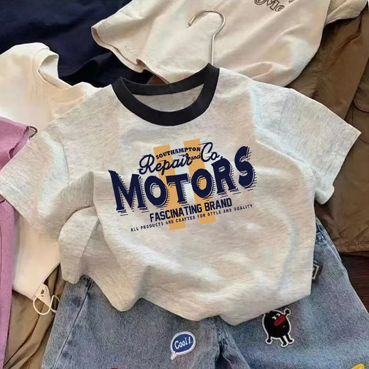 宝宝T恤短袖纯棉2025新款夏装儿童爆款休闲男童女童洋气上衣夏季