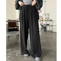 晶咕软软【糯叽叽垂感裤】慵懒风松弛感休闲全腰松紧垂感休闲裤