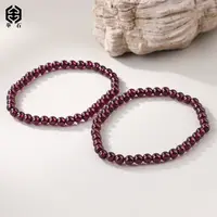 【举石精选】X09-1233-10126石榴石手串（一件/多样性发/约4mm+）O