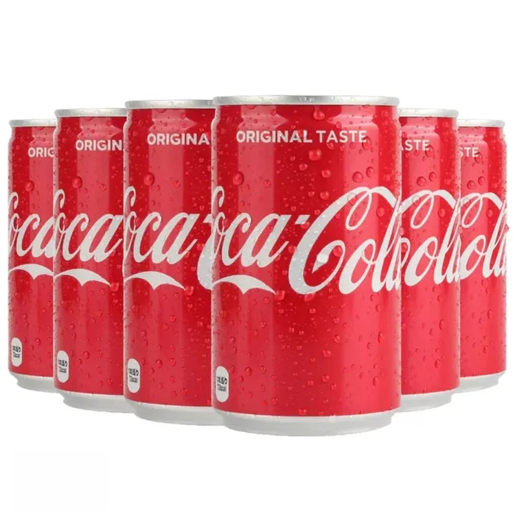 COCA COLA/可口可乐日本进口可乐160ml/罐迷你可乐碳酸饮料汽水