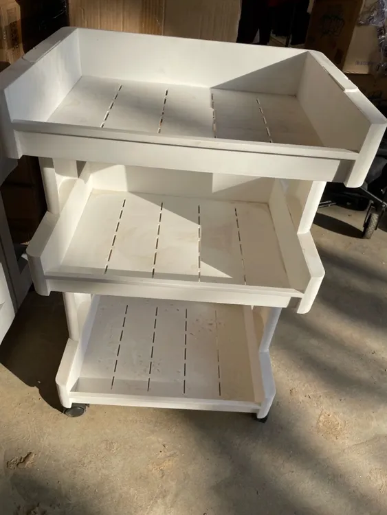 小推车置物架落地浴室卫生间可移动储物架厨房卧室婴儿用品收纳架