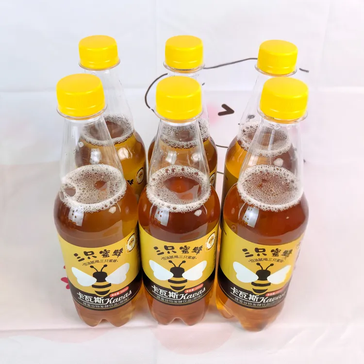 （六瓶装）卡瓦斯发酵饮品夏日聚会必备蜂蜜味正宗小瓶装