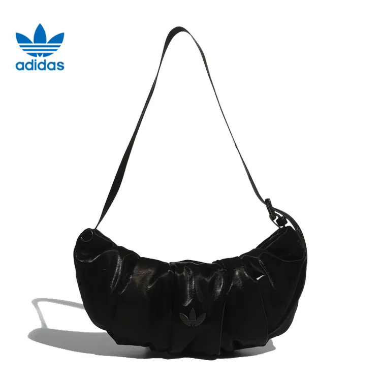 流光风adidas阿迪达斯三叶草女子运动休闲单肩包KC1419